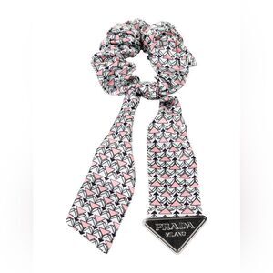 Prada NIB Dubai Catwalk Hair Scarf Scrunchie